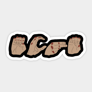 ECHO X - ASL Sticker